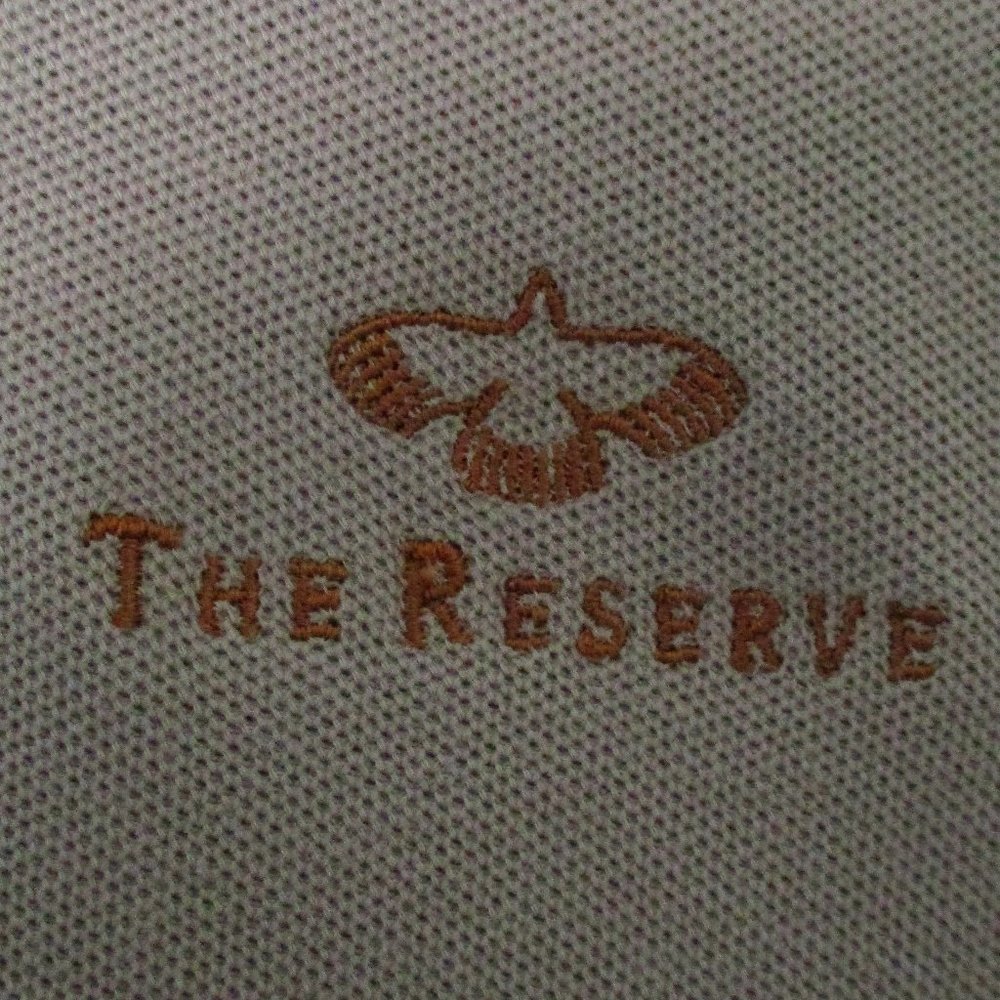 Clark Gregory Mens S/S "The Reserve" Golf Club Tan Cotton Polo Shirt -Large Slim